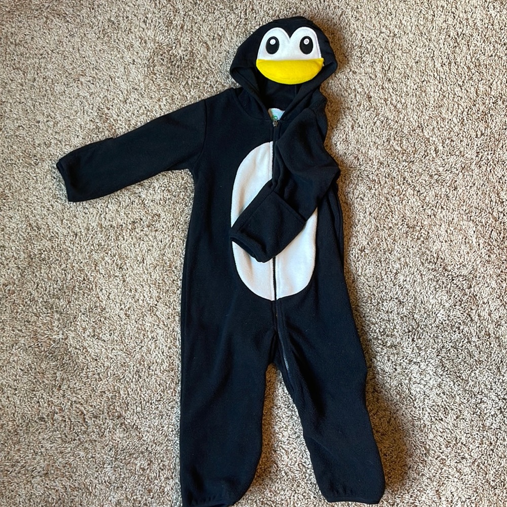 Fleece Penguin costume/warm layer